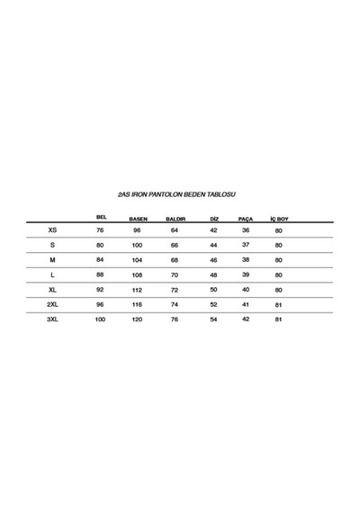 2as 2asırnp2202-0900 Iron Erkek Pantolon Çok Renkli