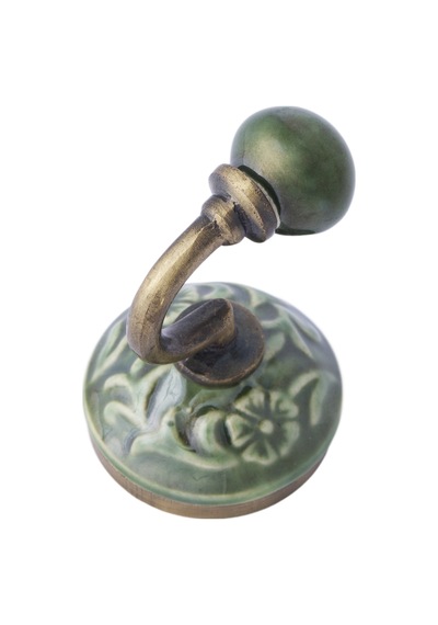 Yargıcı Seramik Detaylı Metal Dekoratif Askı 6x10 Cm 26knha1016c St