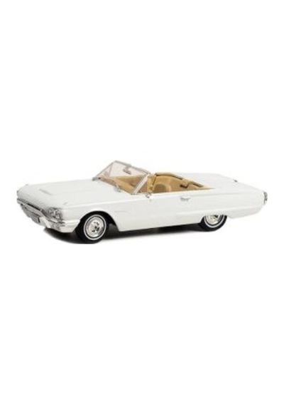 Greenlight 86625 1964 Thunderbird Cabrio - Wimbledon Beyaz Diecast 1/43 Model Araba