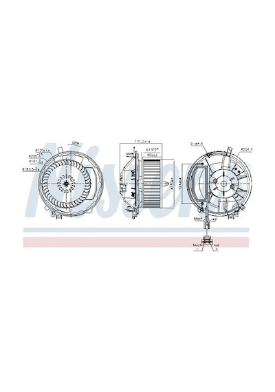Vw Passat B8 Kalorifer Motoru 1.5 2019-2024 Nıssens 87527