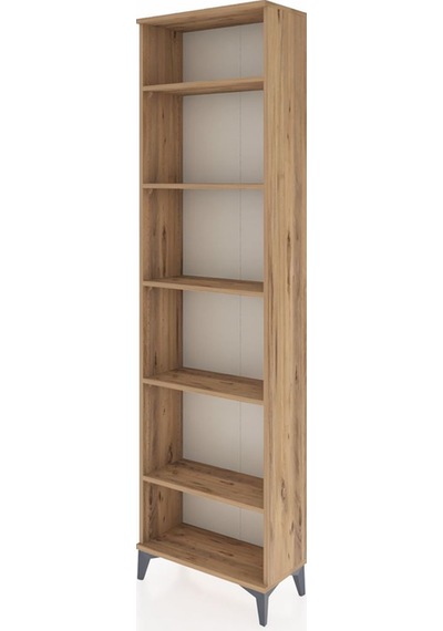 Arges Dolap 5 Raflı 60x30x221 Çam-çam Çam