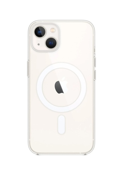 Newface - 286 - iPhone Uyumlu 14 Kılıf Magneticsafe Şeffaf Silikon - Novapazr - - Şeffaf