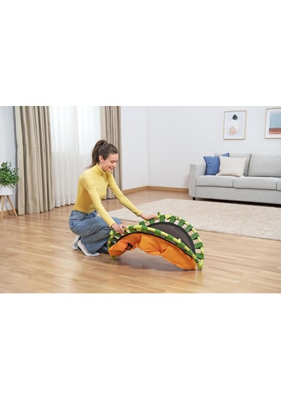 Trambolin Wonderjump Ø 91 X 96 Cm, Toz Boyalı Çelik Çerçeve, Çıkarılabilir Tutma Sapı, Kaymaz A
