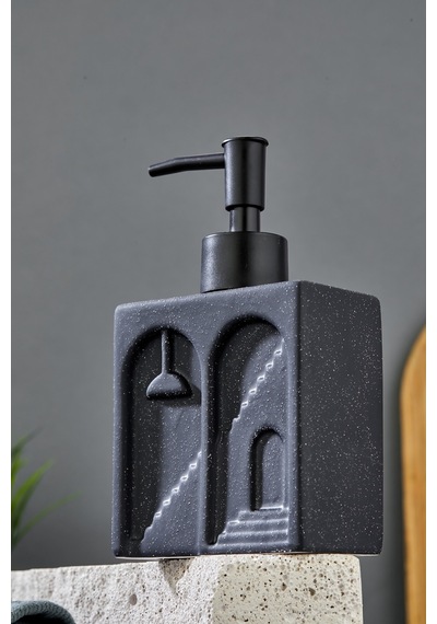 Cooker 300 Ml Seramik Sıvı Sabunluk Ckr3886 Siyah