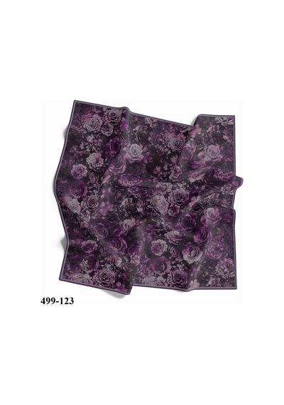 Mono Scarf Mono Dijital Organik Soft Eşarp 499-123 Çok Renkli