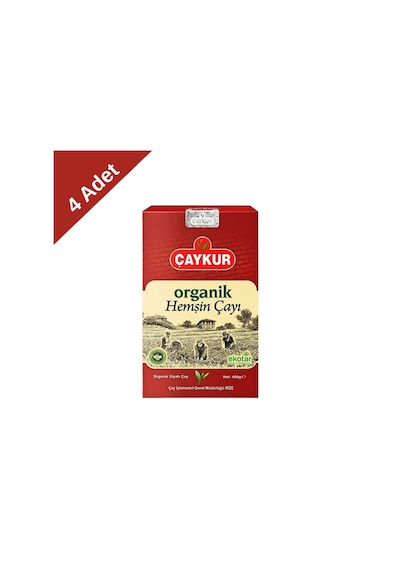 Çaykur Organik Hemşin Çayı 400 G X 4 Adet