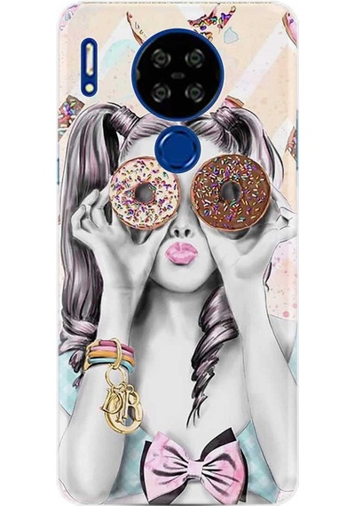 Reeder P13 Blue Max Lite Kilif Desenli Silikon Donut Girl 478552808