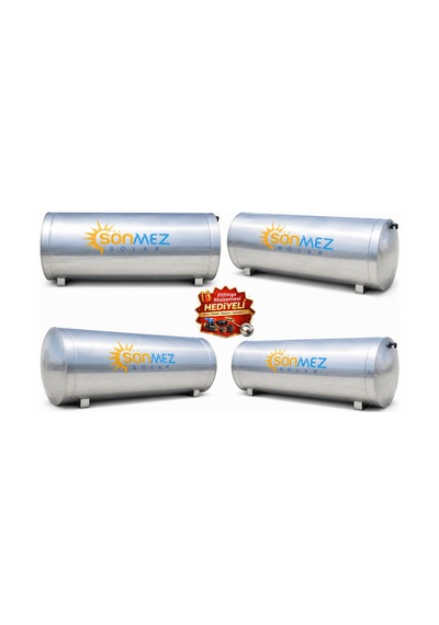Solar Silindirik Galvaniz 1500 Lt Soğuk Su Deposu Güneş Enerjisine Uyumlu