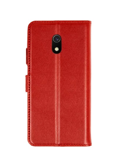 Sh Xiaomi Redmi A8 Trend S Plus Kapaklı Kılıf - Kırmızı Najmaddin