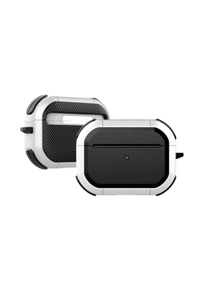 Apple Uyumlu AirPods Pro 2. Nesil Kılıf Zırhlı Antishock Tank Case 001