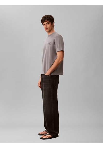 Calvin Klein Ss 30s Jersey Easy Gri Erkek Tişört