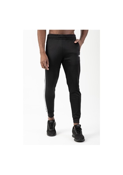 Maraton Sportswear Regular Erkek Ribana Paça Training Siyah Eşofman Altı 21759-siyah Siyah