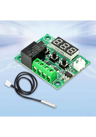 W1209 Röle Çıkışlı Dijital Termostat Kuluçka Akvaryum Sıcaklık Kontrol Kartı