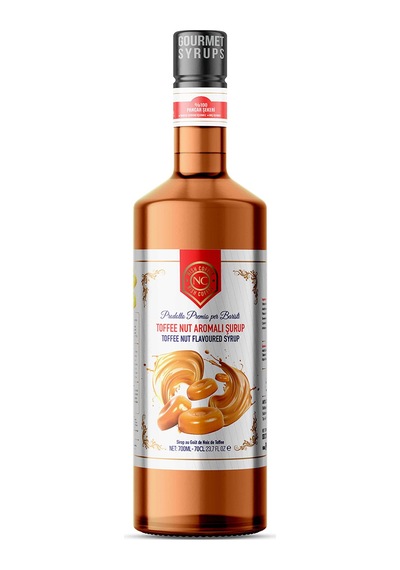 Nish Toffee Nut Aromalı Şurup 700 Ml - Pet Şişe