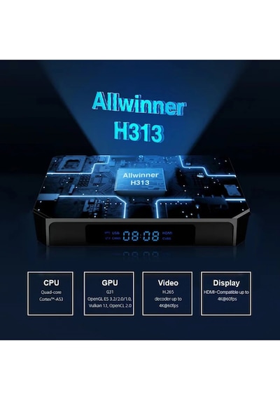 Lobo Ultra Hd Android Tv Box 4k Android Tv Tv Box Tv Stick Akıllı Tv Medya Oynatıcı M98 Pro