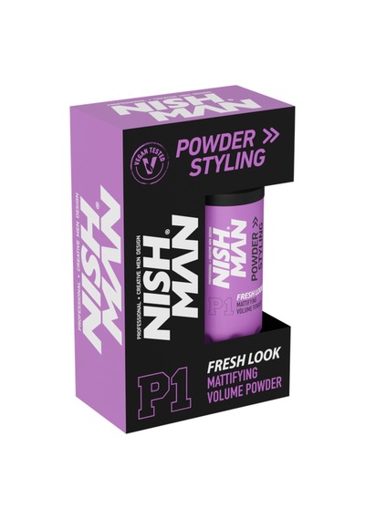 Saç Şekillendirici Toz Wax P1 Fresh Look / Oynanabilir Yapı / Kalıcı Saç Parfümü Içerikli - 20 Gr