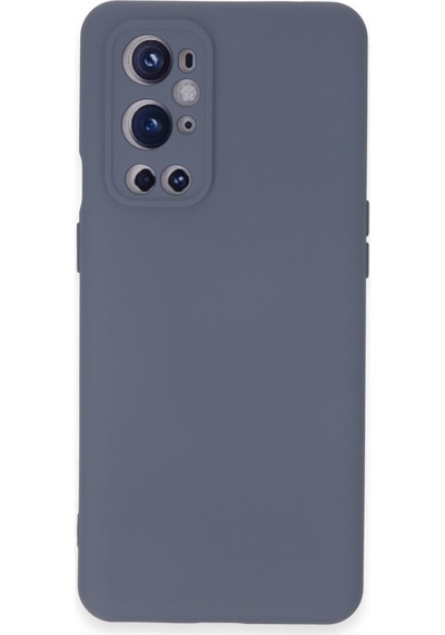 One Plus 9 Pro Kılıf Nano İçi Kadife Silikon - Gri Bzsxx00 1
