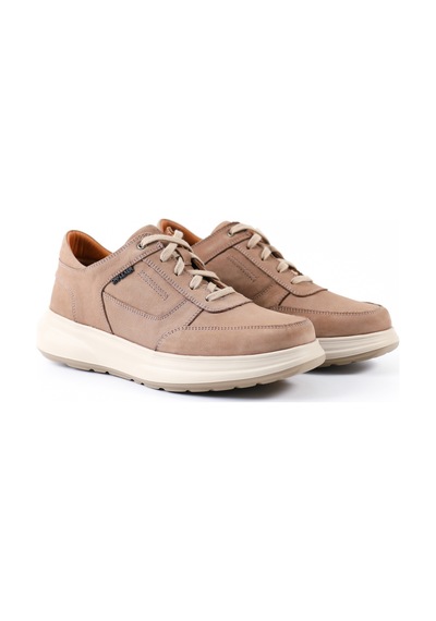 Dr.Flexer Hakiki Deri Vizon Nubuk Casual Erkek Ayakkabı - Flex255222 Vizon