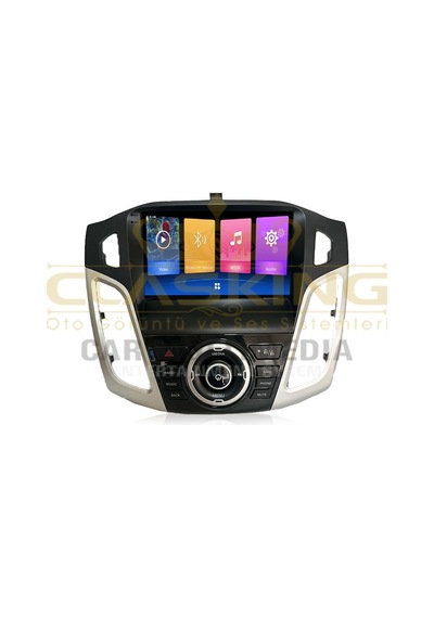 Ford Focus 3-4 Uyumlu Siyah 2 Gb Ram 32 Gb Hafıza Androıd Multıme