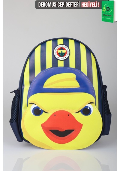 Lisanslı Fenerbahçe Yellow Collection 3d Baskılı Küçük Boy Anaokul Çantası Diğer