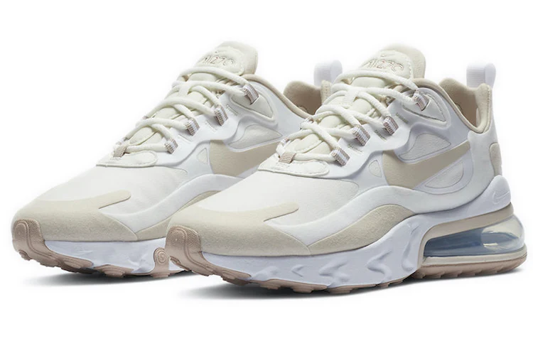 Nike Air Max 270 React Light Orewood Brown Krem - Beyaz