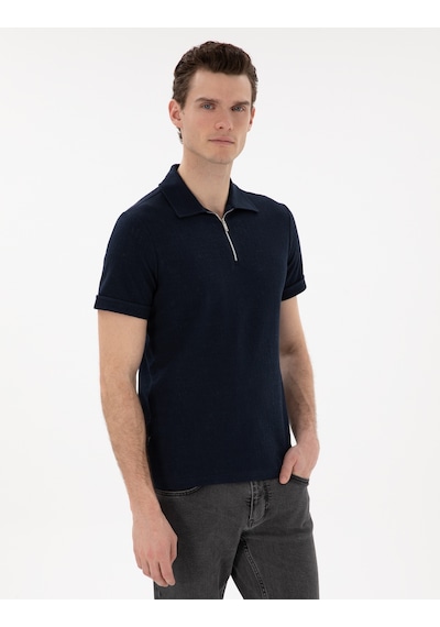 Pierre Cardin Erkek Lacivert Tişört 50302586-vr033 Lacivert