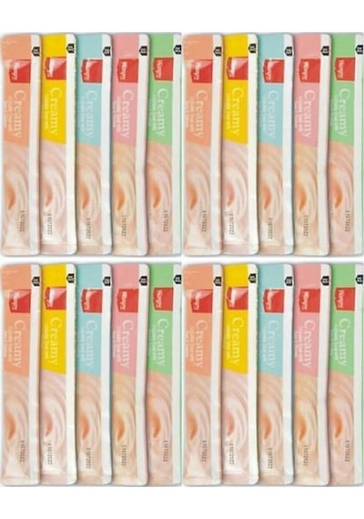 Wanpy Creamy Cat Treat Karışık Krema Sıvı Kedi Ödül Maması 20 x 14 G