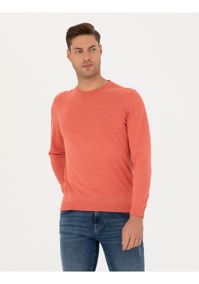Pierre Cardin Erkek Somon Kazak /triko 50270054-vr047 Somon