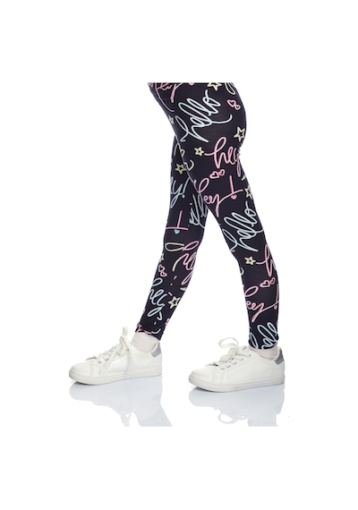 Lovetti Kız Çocuk Hey Dude Desen Tayt 1227 Çok Renkli