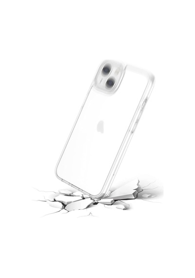 Apple Uyumlu iPhone 13 Mini Kılıf Şeffaf Silikon Hibrit Case Renksiz