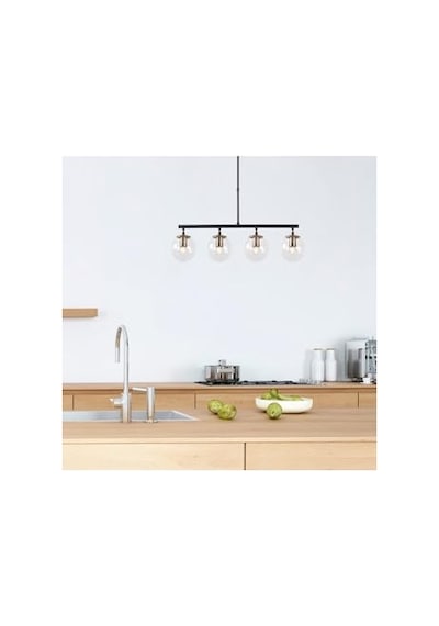 Siyah Tel Avize Sarkıt Lamba Endüstriyel Metal Pendant Light Yemek Masası Salon Mutfak Ve Yatak Odası Için Minimal Diğer