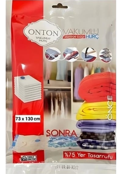 Onton Vakumlu Hurç 2'li 73x130 Çok Renkli
