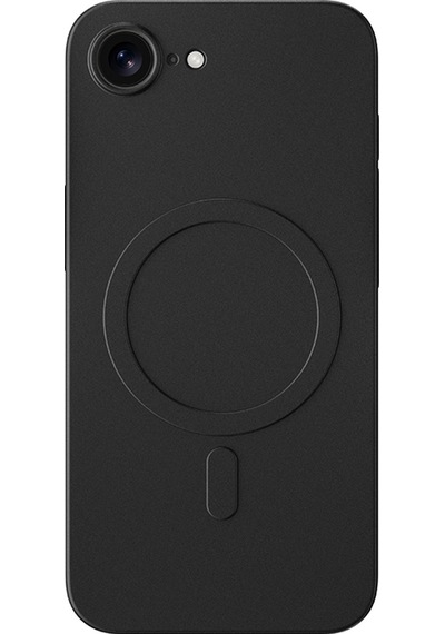 Apple Uyumlu iPhone 16e Kılıf M-safe Şarj Özellikli Amazingthing Minimal Air Serisi Kapak Siyah