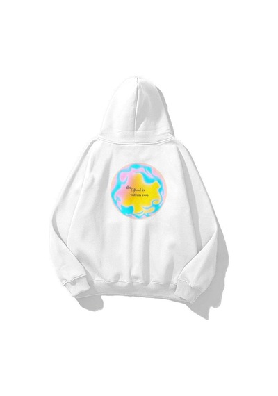 Startmore Unisex The Spark Sweatshirt Beyaz Beyaz