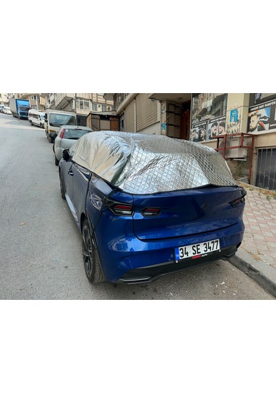 Gard Oto Universal Hatchbak Araç Brandası Su Geçirmez Gri Hatchback