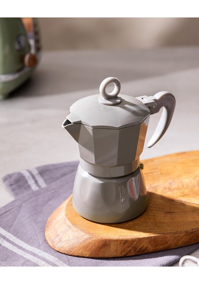 Madame Coco Tara Moka Pot - Bej - 150 Ml