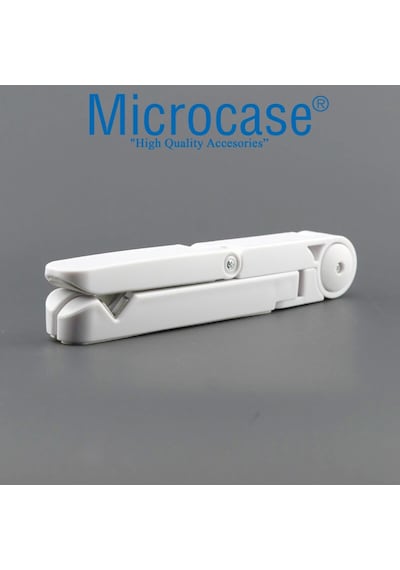 Microcase Masaüstü Katlanabilir Telefon Tablet Stand Beyaz Al2457