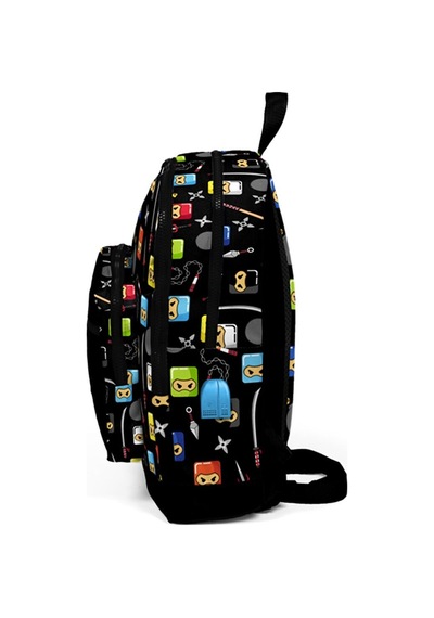 Coral High Kids Desenli Dört Bölmeli Usb Şarjlı Kulaklık Çıkışlı Okul Çantası 23285