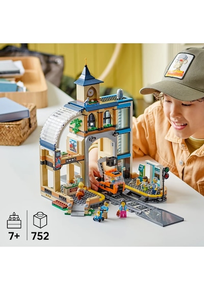 LEGO® City Merkez Tren İstasyonu 60469 - 7 Yaş ve Üzeri İnşaat ve Model Tren Oyuncaklarını Seven Çocuklar için Oyuncak Yapım Seti (752P) LEGO® City Merkez Tren İstasyonu 60469 - 7 Yaş ve Üzeri İnşaat ve Model Tren Oyuncaklarını Seven Çocuklar için Oyuncak Yapım Seti (752P)