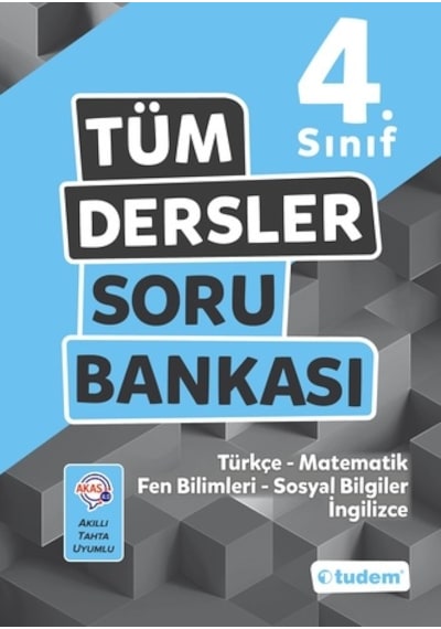 Tudem Yayınları 4.sınıf Tüm Derler Soru Bankası