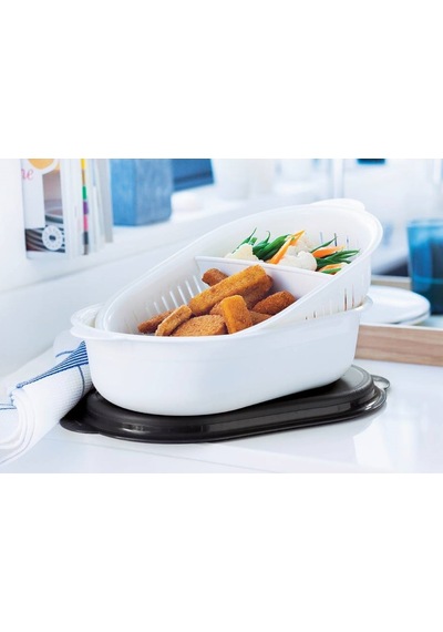 Tupperware Oval Servis 4 L Süzgeçli Çok Amaçlı Saklama Kabı Hsg N1142918 Çok Renkli