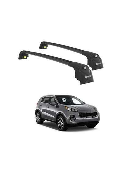 Turtle Kia Sportage Ql 2016-2021 Turtle Air2 Ara Atkı Siyah
