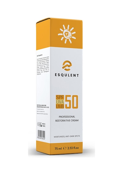 Esqulent Profesyonel Amaçlı Onarıcı Leke Giderici Spf 50+ Güneş Kremi 75 ML