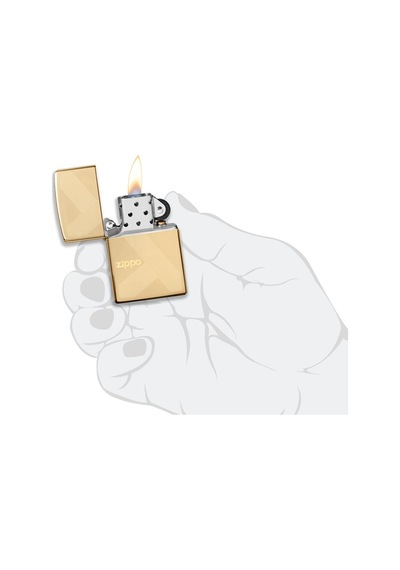 Zippo Çakmak 49255 Zippo Design Lighter. Zippo Logolu