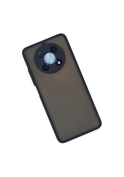 Huawei Nova Y90 Kılıf Montreal Silikon Kapak - Lacivert Düz Renkli