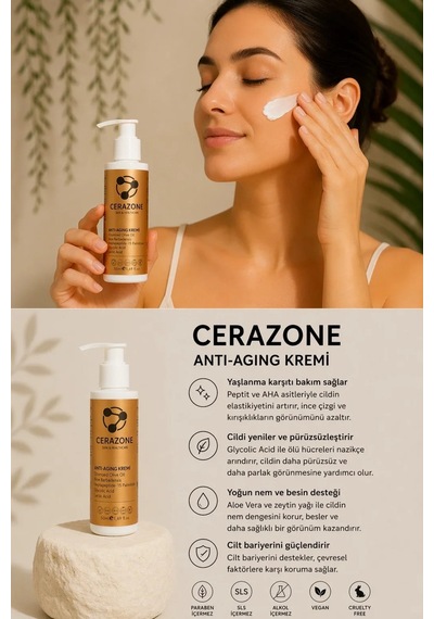 Yaşlanma Karşıtı Ve Kırışıklık Karşıtı Anti Aging Bakım Kremi 50