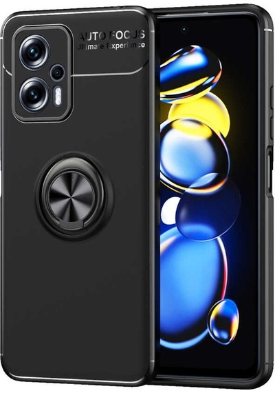 Xiaomi Redmi Note 12 5G Kılıf Zore Ravel Yüzüklü Silikon Kılıf