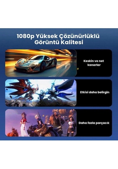 Gs5 Pro Retro Oyun Konsolu 30.000+ Dahili Oyun, 53 Emülatör, 1080p Hd, Kablosuz Çift Joystick
