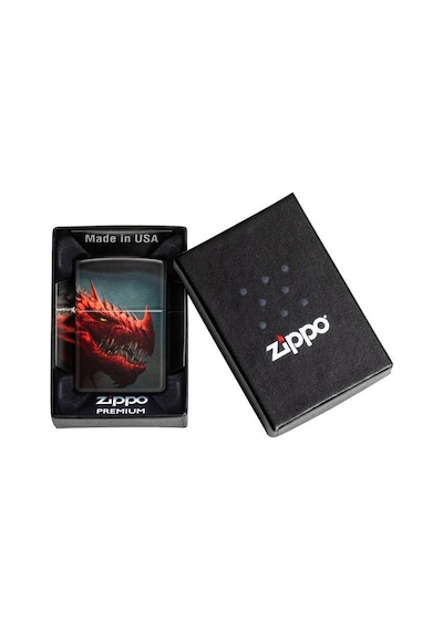 Zippo Çakmak 48777-109102 49352 Red Dragon Design