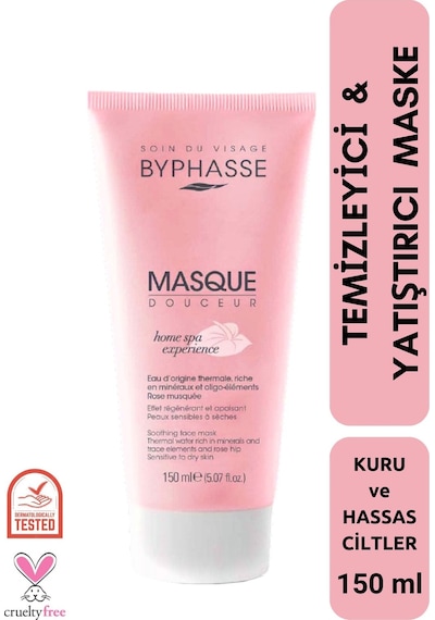 Byphasse Temizleyici Ve Yatıştırıcı Maske Kuru Ve Hassas Ciltler 150 ML